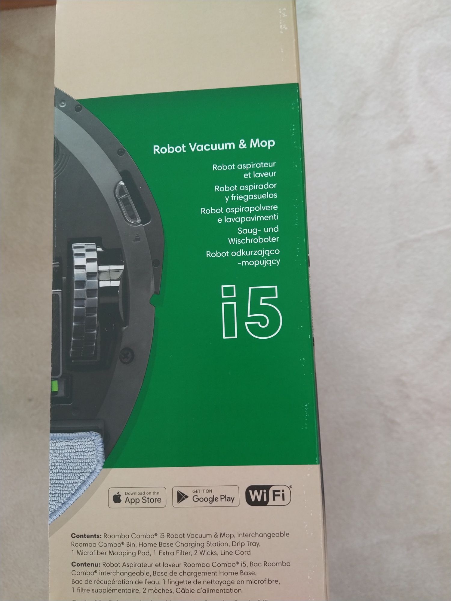 Aspirador Robot iRobot Roomba Combo i5