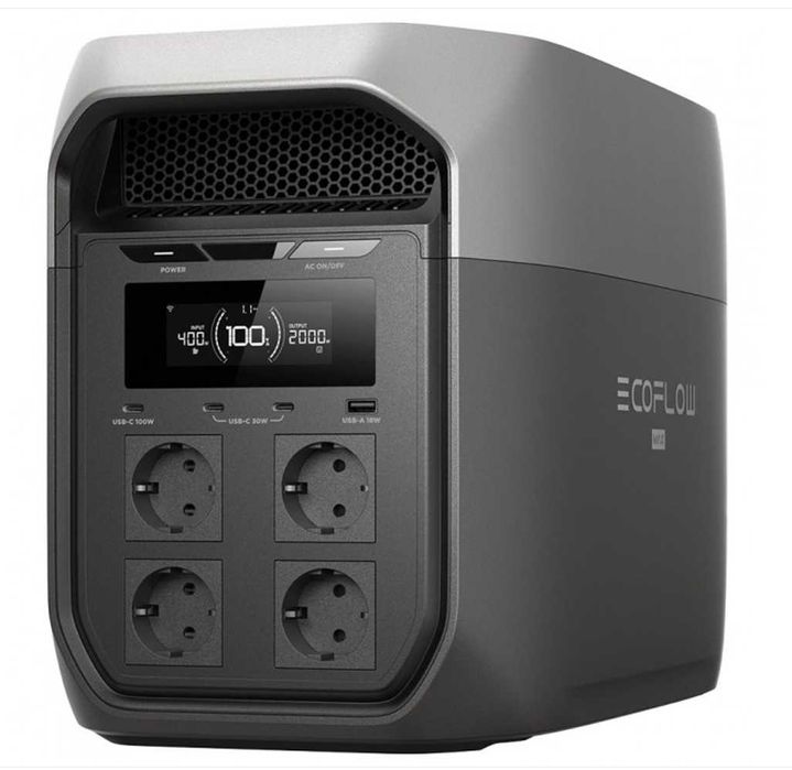 EcoFlow DELTA 3 Max  (2048Wh)  2400W