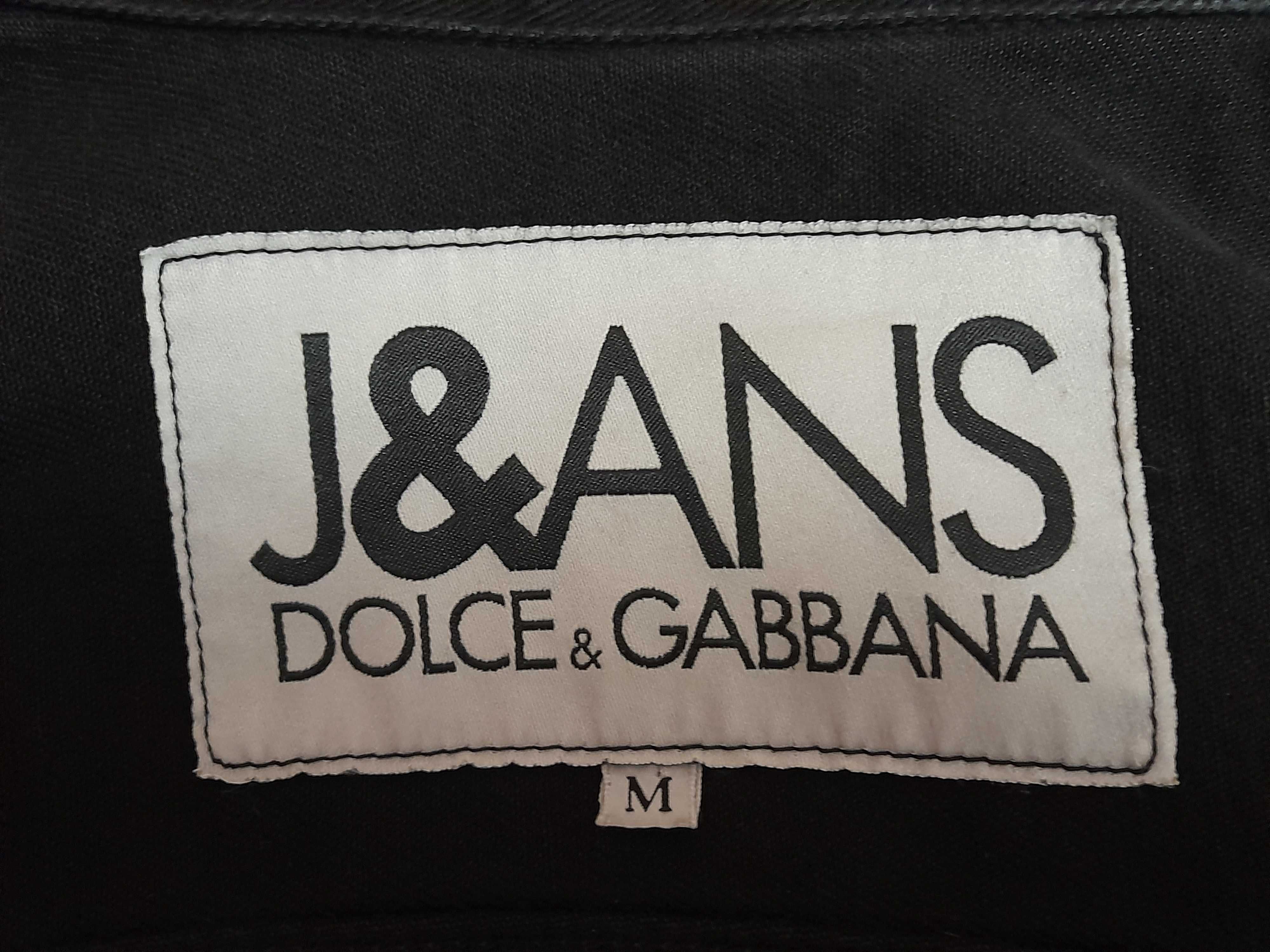 Vintage 90's J&ANS Dolce & Gabbana Джинсовая куртка джинсовка, М