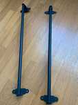 Calha em metal cor preto, 60 cm IKEA