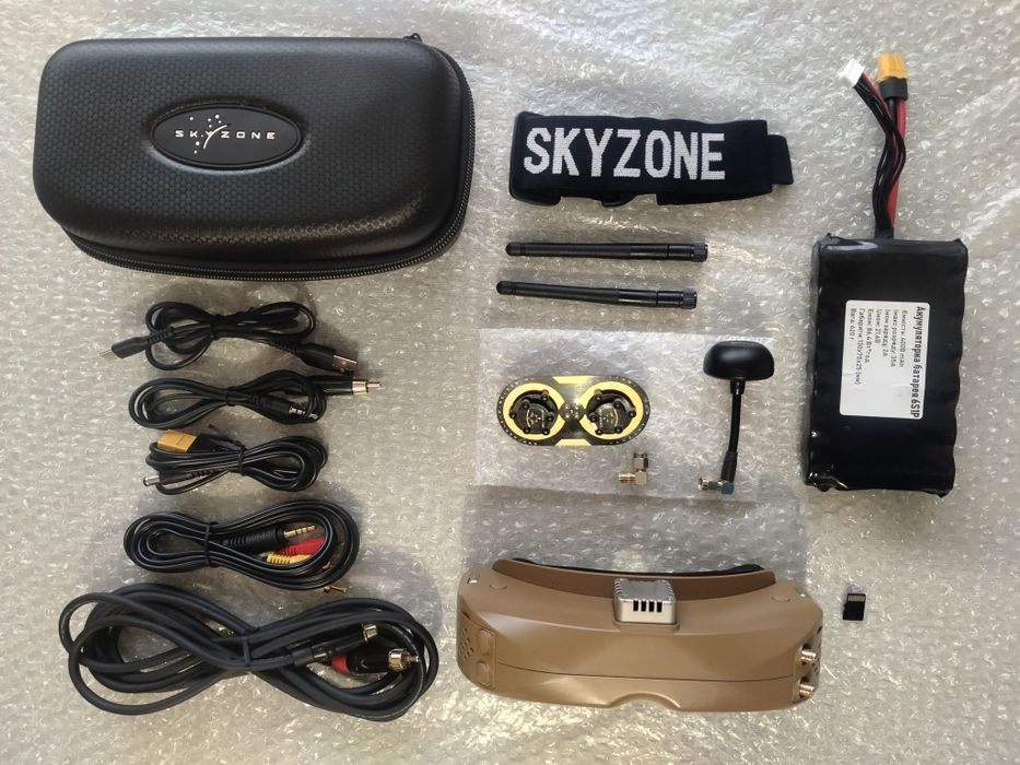 Окуляри FPV Skyzone SKY04X PRO 5.8GHz 48CH L Band