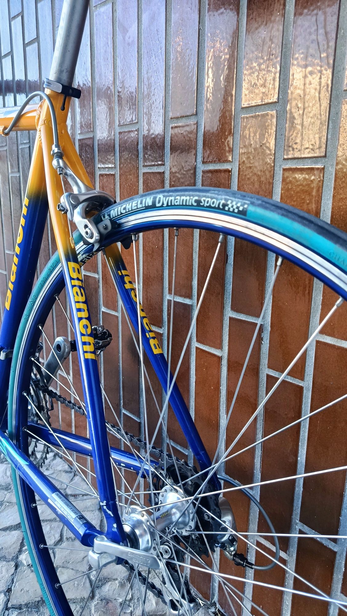 Bicicleta Bianchi vintage como nova