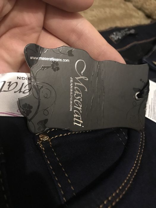 Джинси Maserati Жіночі Турречина 50р М-L на флісі