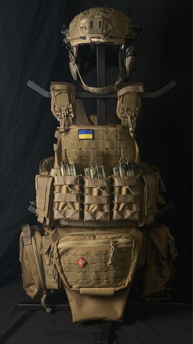 Плитоноска рпс напашник підсумки тактичні мультикам