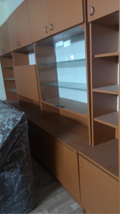 Dwa komplety meblościanek z czasów PRL