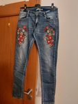 Calça de ganga usada
