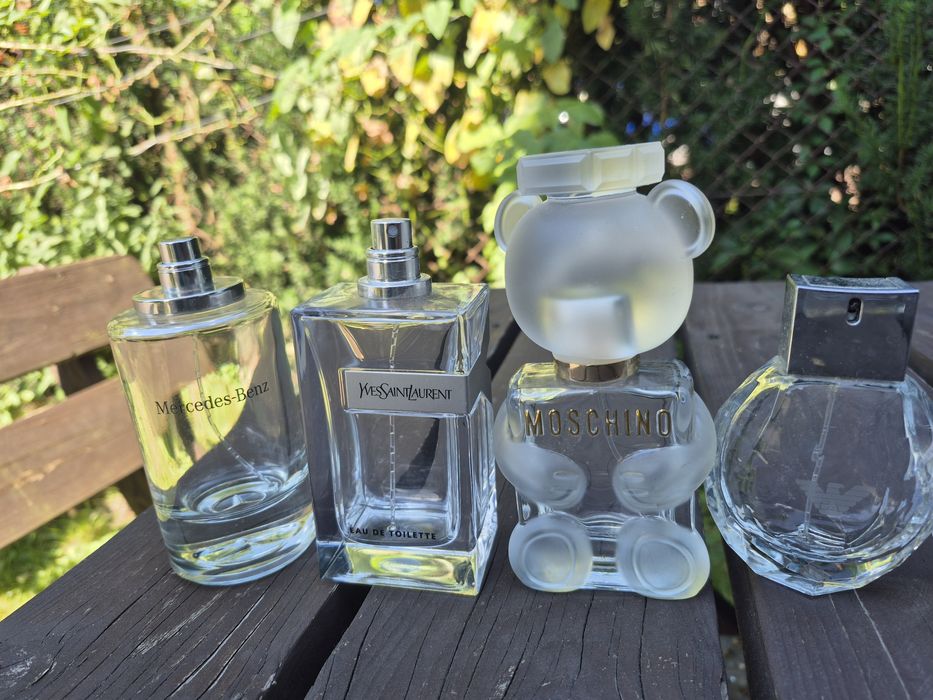 Flakony po perfumach puste oryginalne różne marki nisza mainstream