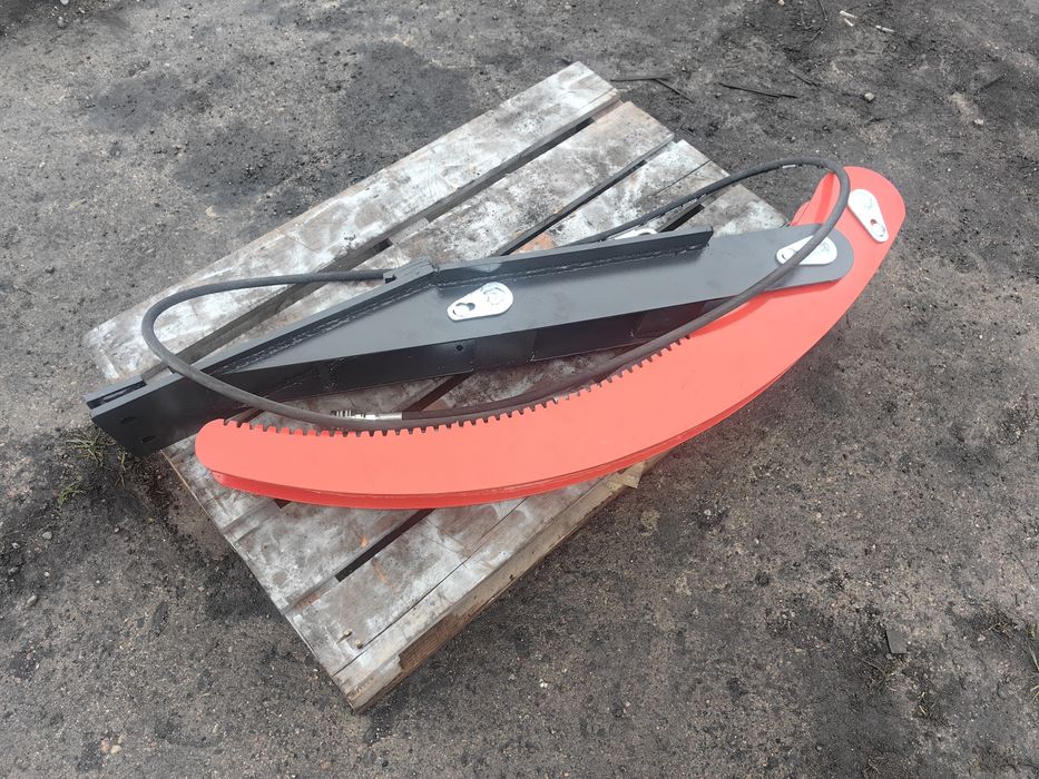 PAZUR CHWYTAK DO DREWNA teleskopowy na ramkę paleciaka wózek widłowy