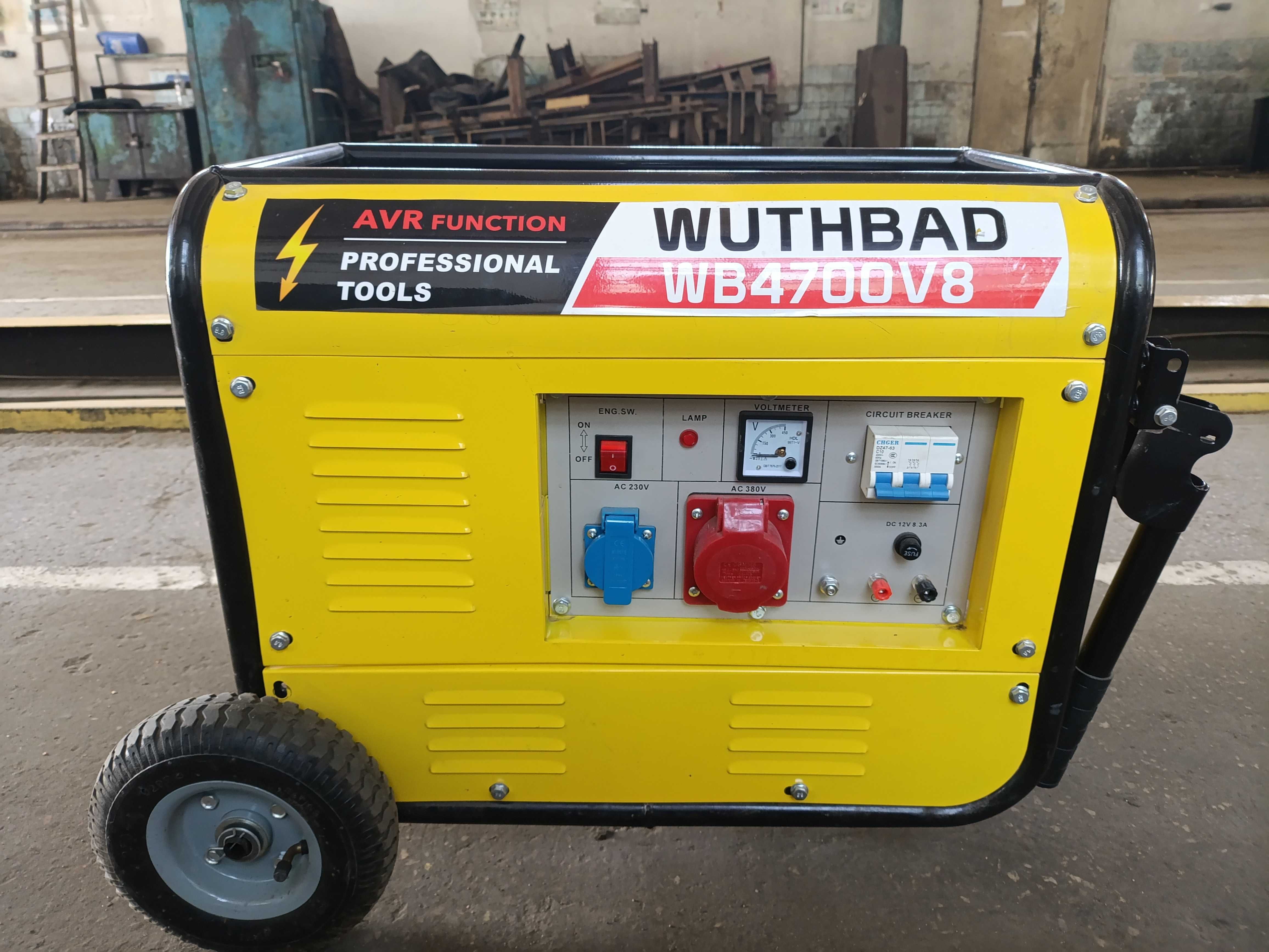 Генератор Wuthbad WB4700V8