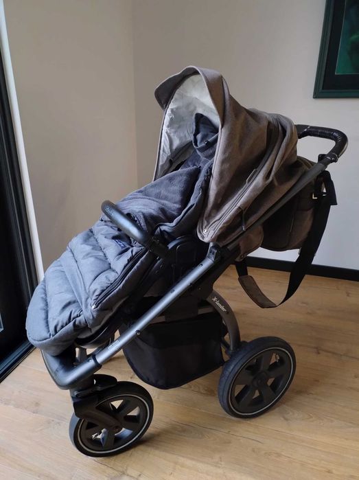 Wózek 2w1 X-Lander X-Move z gondolą X-Pram Light  + śpiworek ZAFFIRO