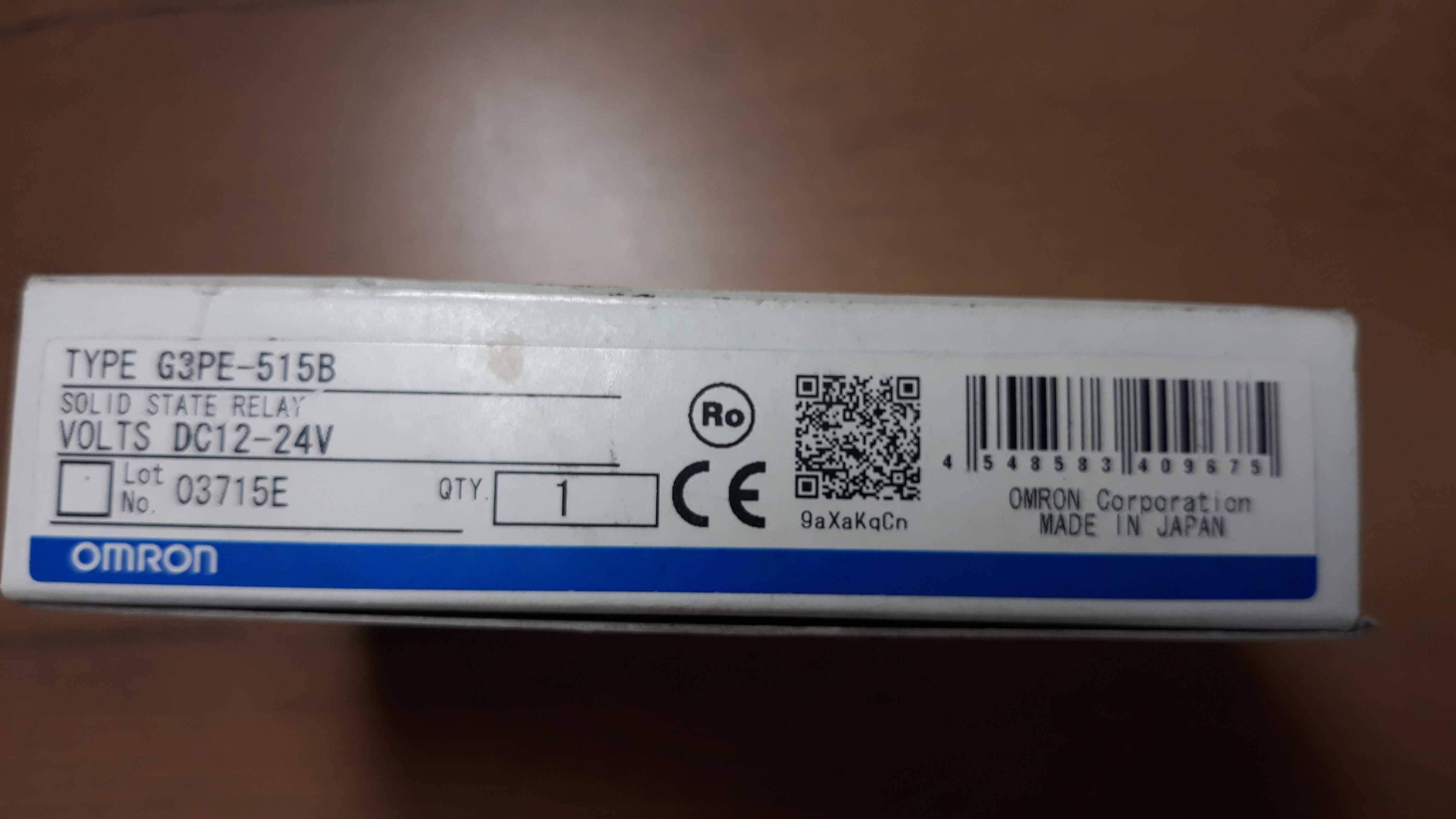 Przekaźnik półprzewodnikowy Omron G3PE-515B