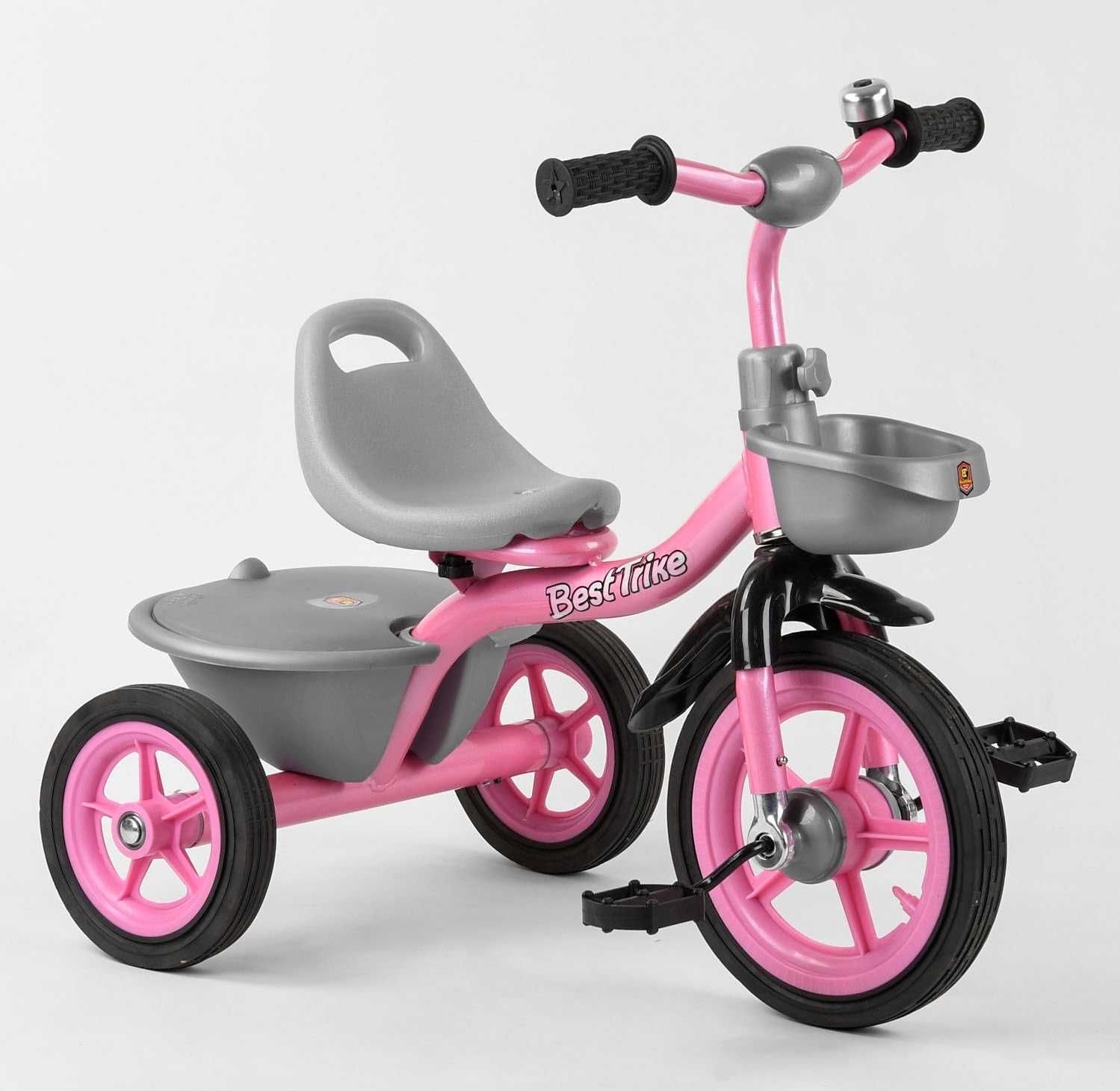 Хит! Детский трехколесный велосипед "Best Trike BS"(резина колесо)
