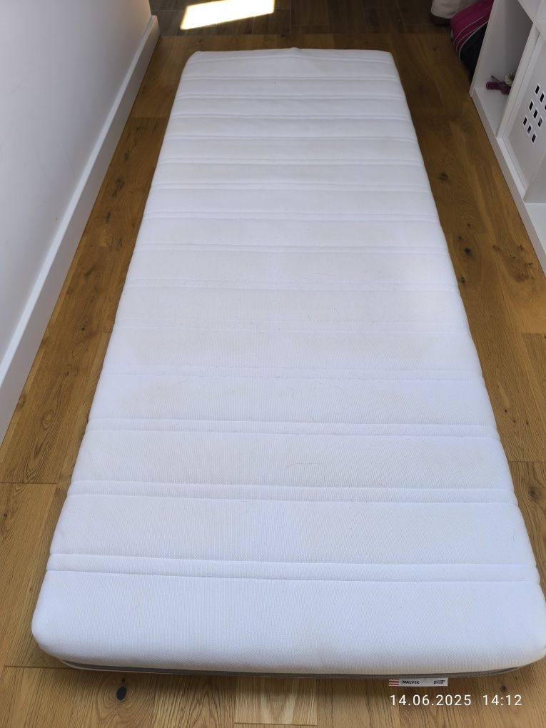 Łóżko rozkładane IKEA Hemnes + materace