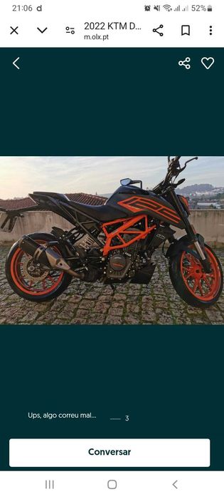 Ktm Duke  mota esta impecável