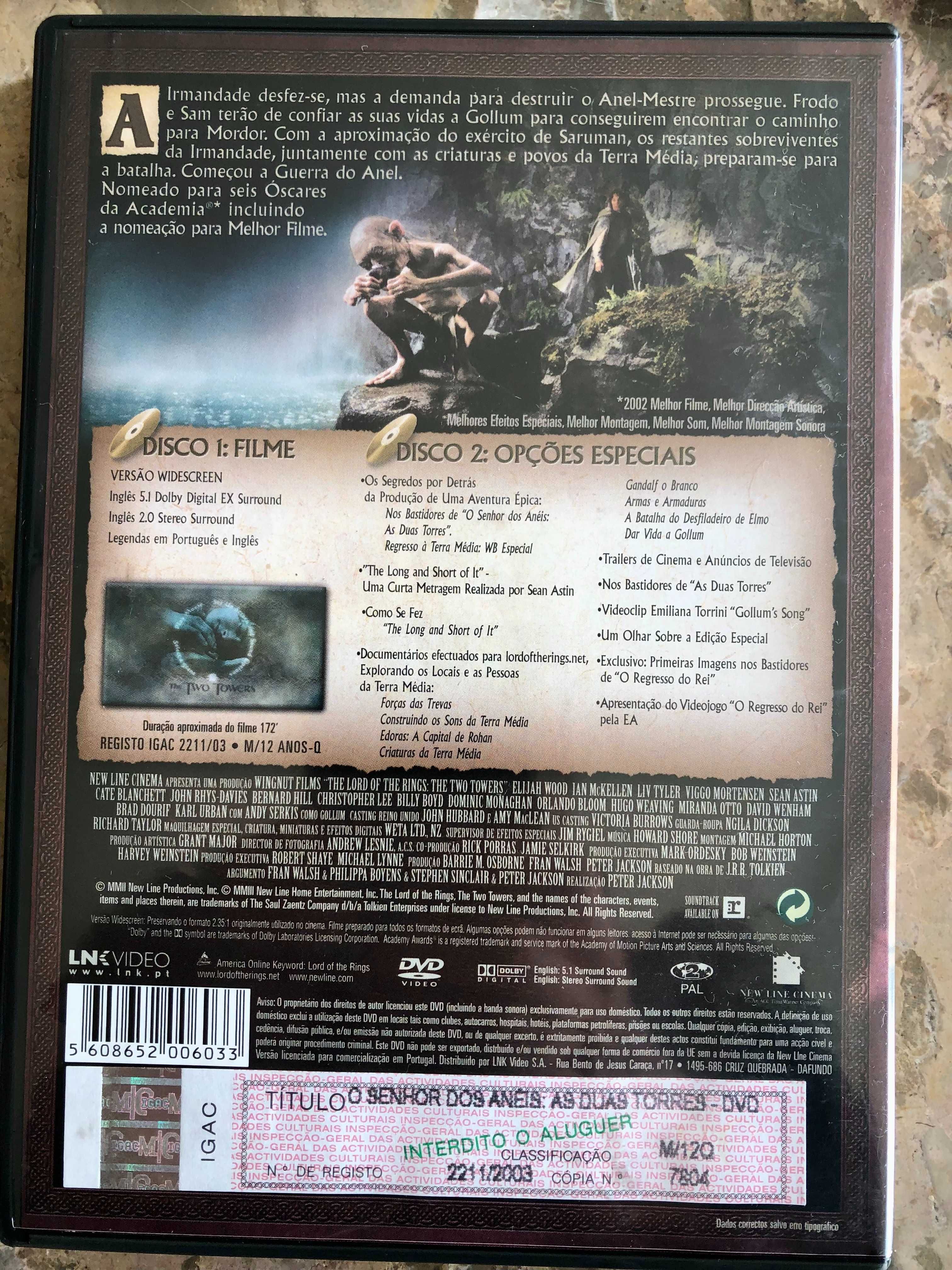 A Trilogia do Senhor dos Anéis – Edição especial com 6 DVDs