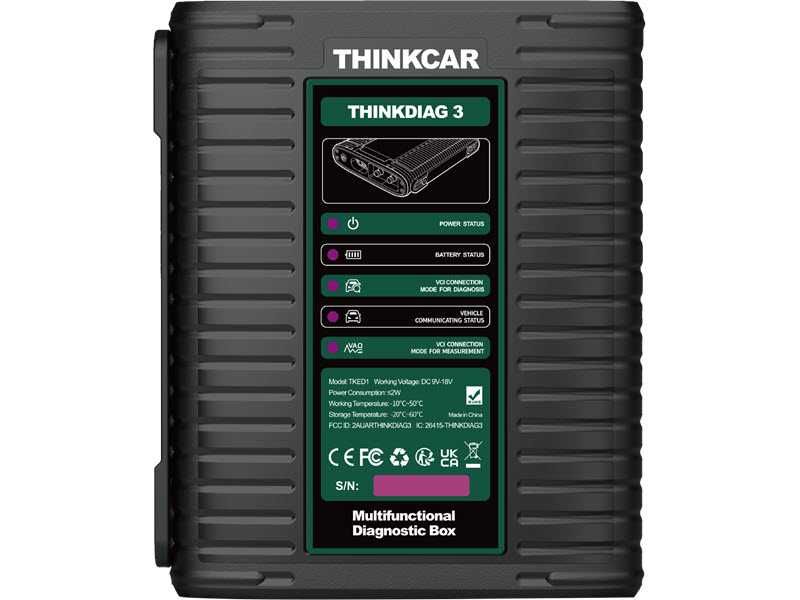 Thinkcar Thinktool CE EVD - автосканер для електромобілів