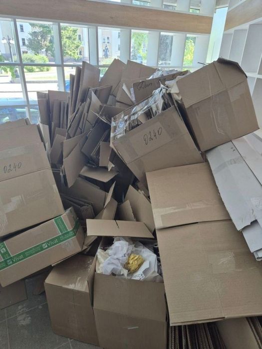 Віддам картон, 120 кг