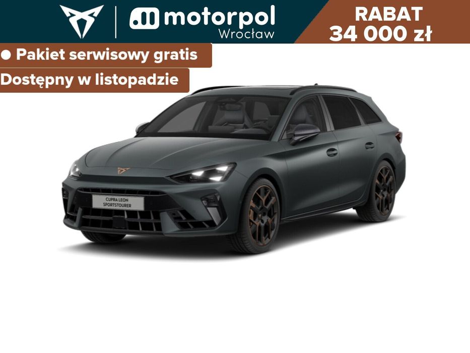 Cupra Leon Sportstourer VZ 2.0 TSI 333 KM 4Drive DSG