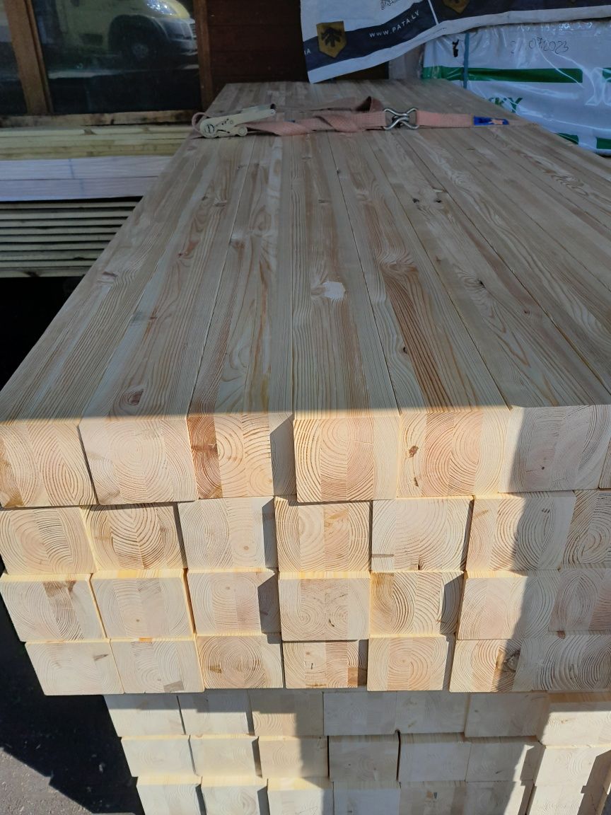 Kantówka 90x90 bsh klejona heblowana 9x9 sucha (19zł mb)