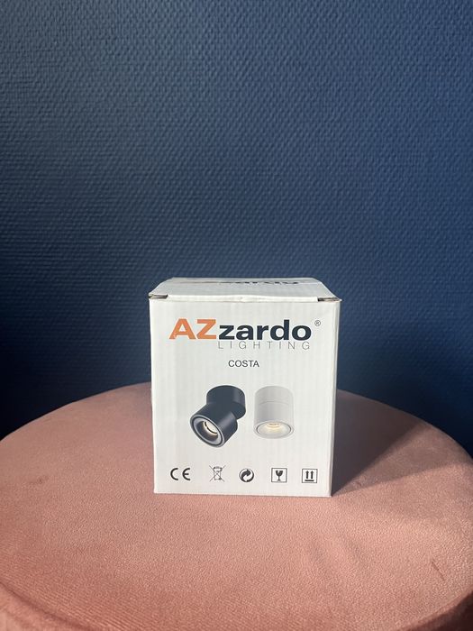 Oprawa sufitowa azzardo costa black az2857