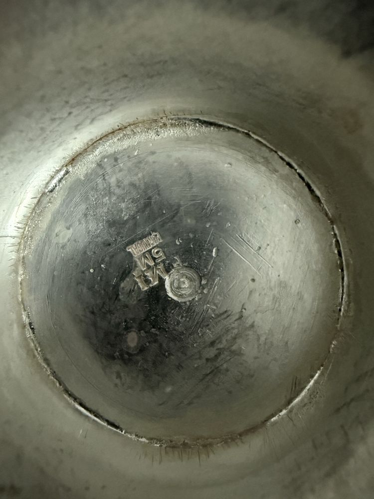 Serviço de chá e café  em casquinha trabalhada,