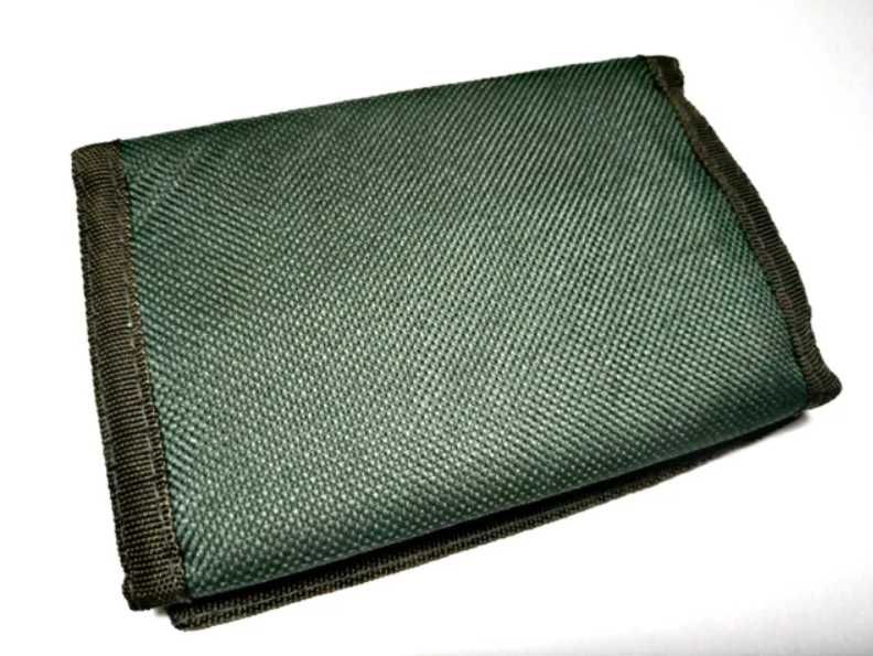 Carteira Vintage Anos 90 com fecho de velcro