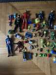 Zestaw zabawek duzy spiderman superman batman