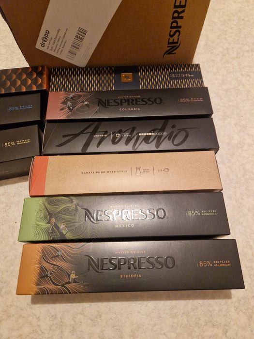 Ассортімент капсул Nespresso