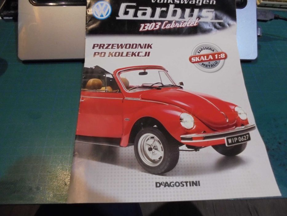 Volkswagen Garbus 1303, skala 1:8 Deagostini 62 numery.