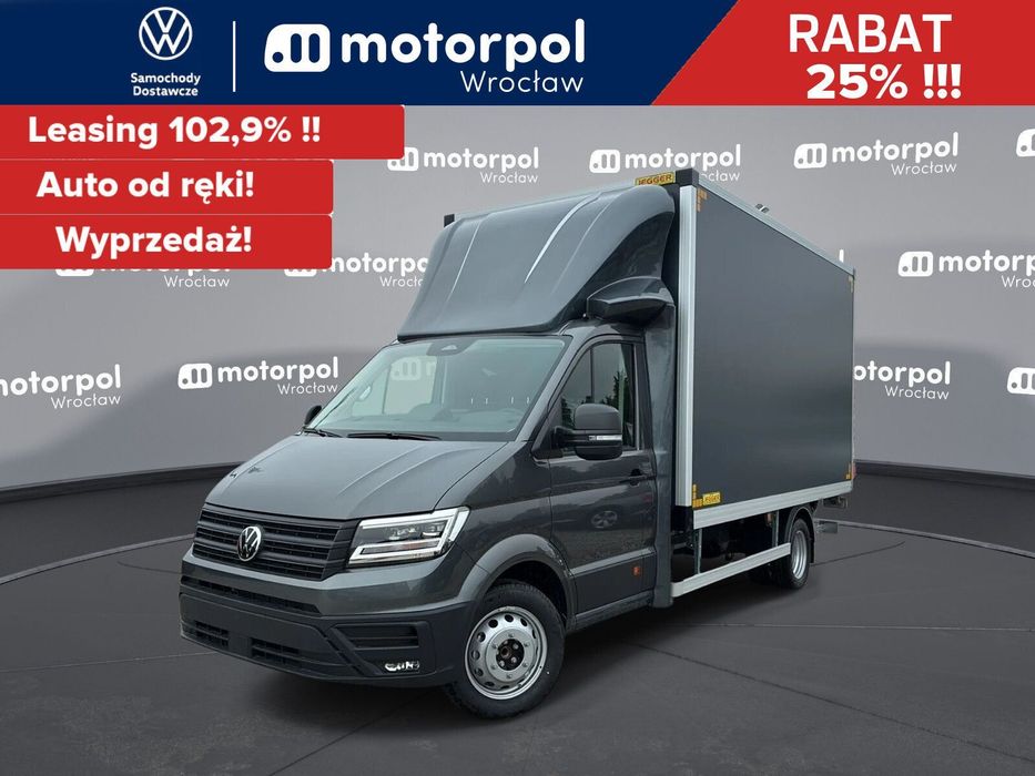 Volkswagen Crafter 50 AUTOMAT/KONTENER+WINDA,Poj. Kabina na bliźniaku DMC=3.5t, 2.0BiTDI 163KM, 4490 mm  50 AUTOMAT/KONTENER+WINDA,Poj. Kabina na bliźniaku DMC=3.5t, 2.0BiTDI