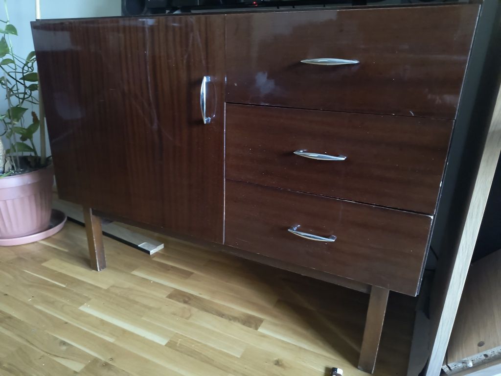 Szafka komoda PRL do renowacji
