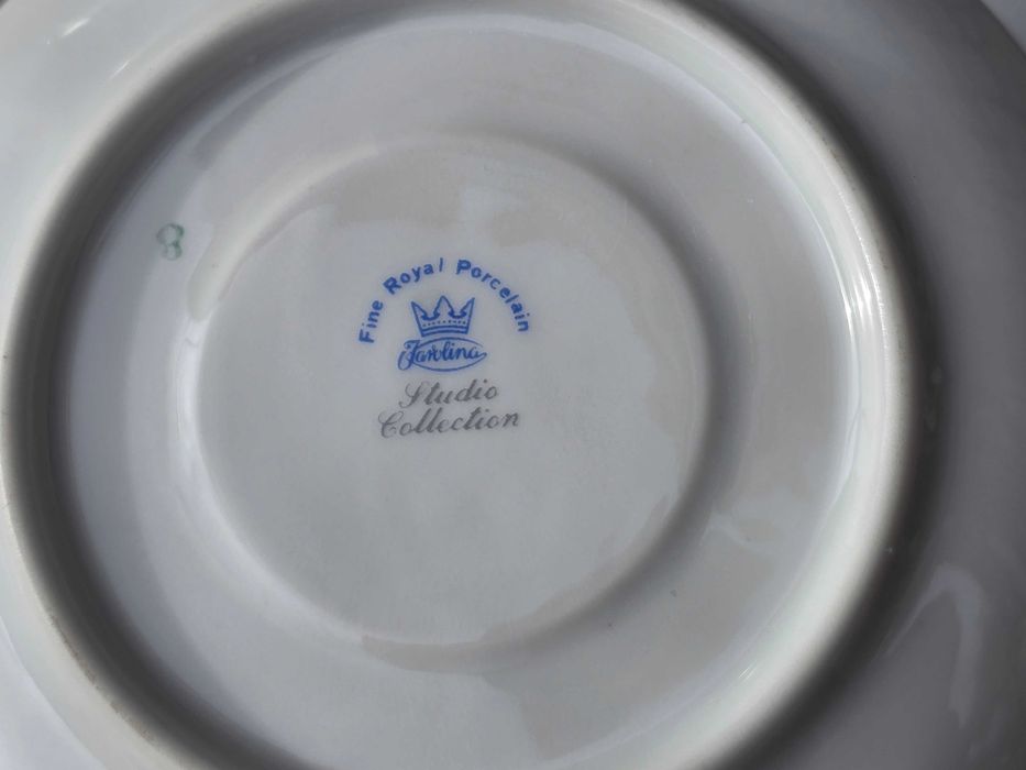Stary serwis kawowy porcelana na 10 osób