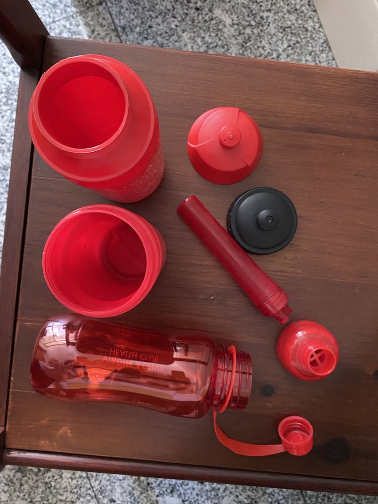 3 garrafas plastico