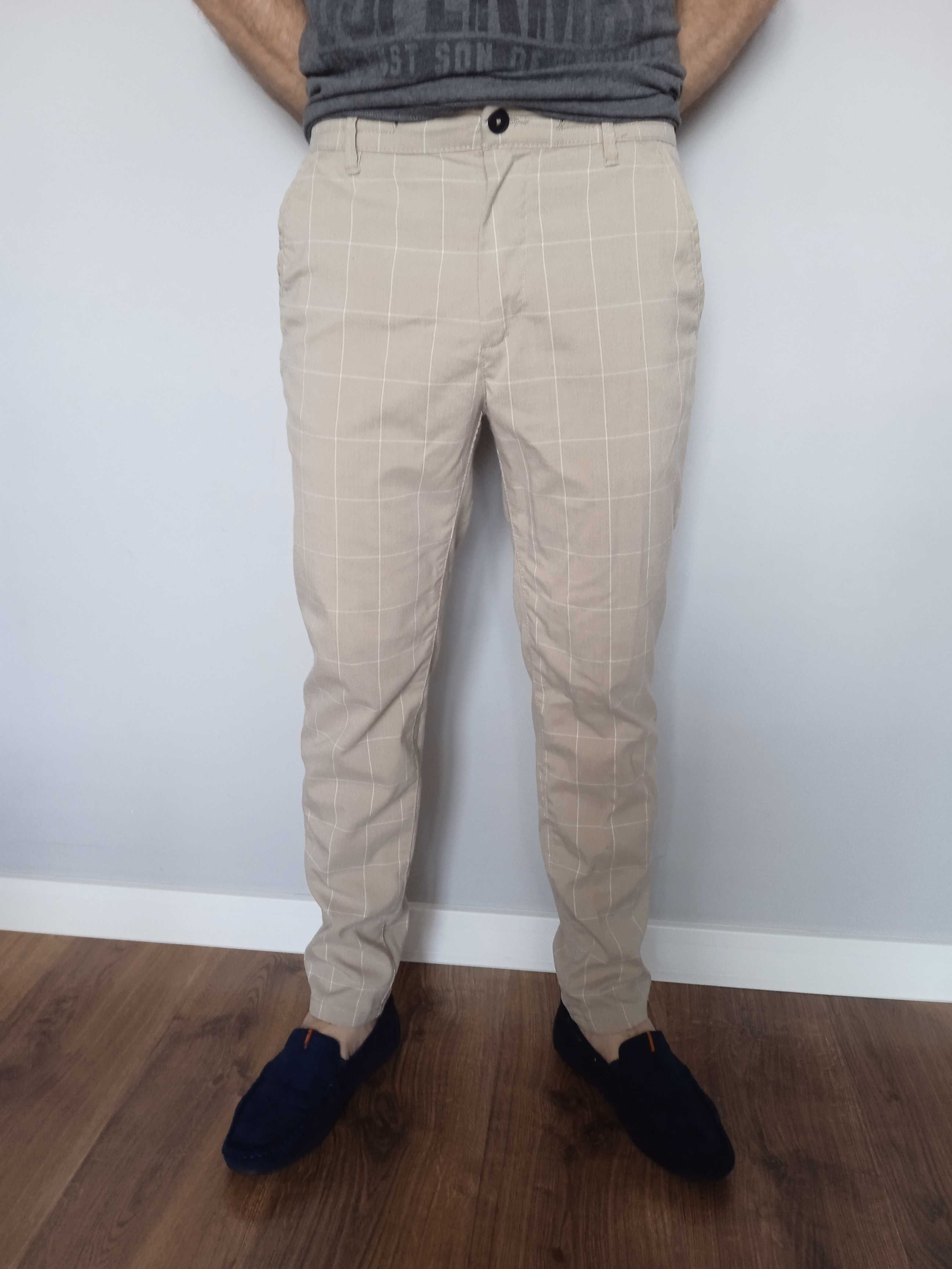 Spodnie męskie chinosy Reserved S