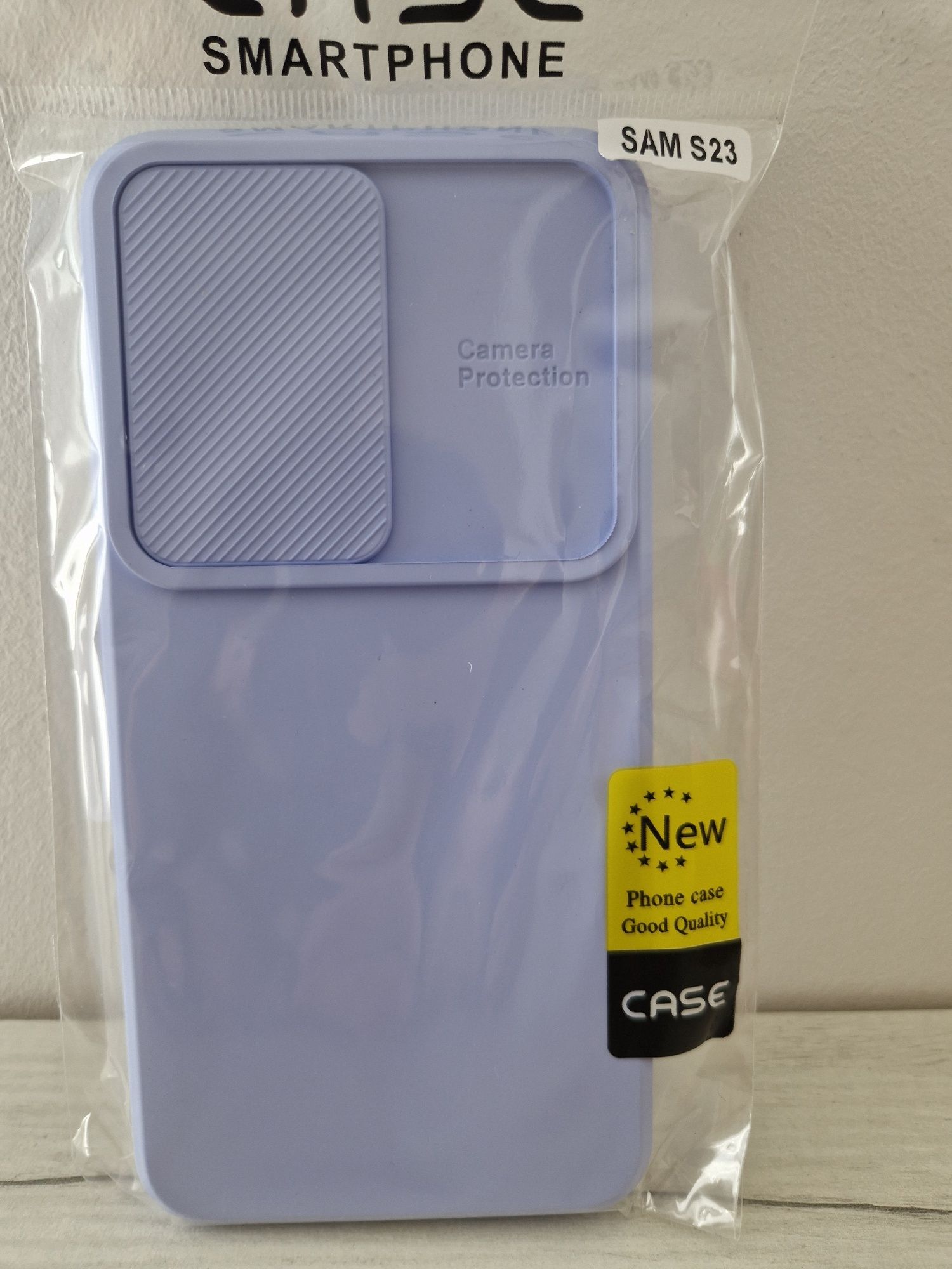 Camshield Soft do Samsung Galaxy S23 Jasnofioletowy