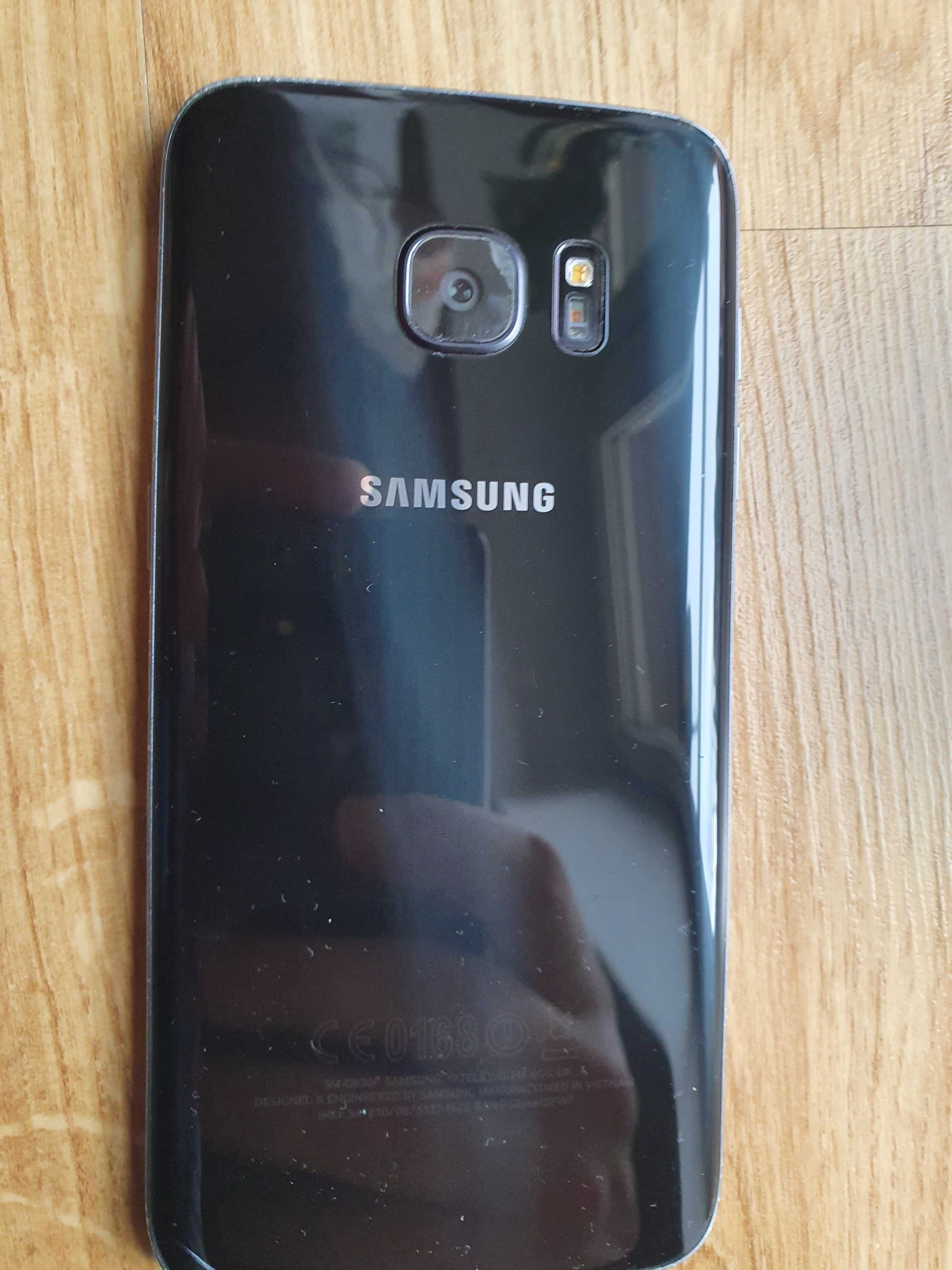 Telefon Samsung Galaxy S7 czarny,BDB stan, gratisy, sprzedaję kpl 1 wł