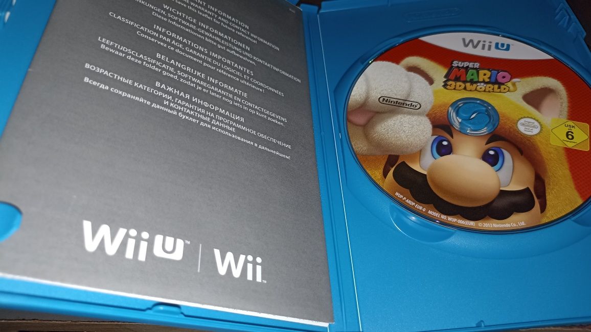 Super Mario 3D World Nintendo Wii U bez rys możliwa zamiana SKLEP