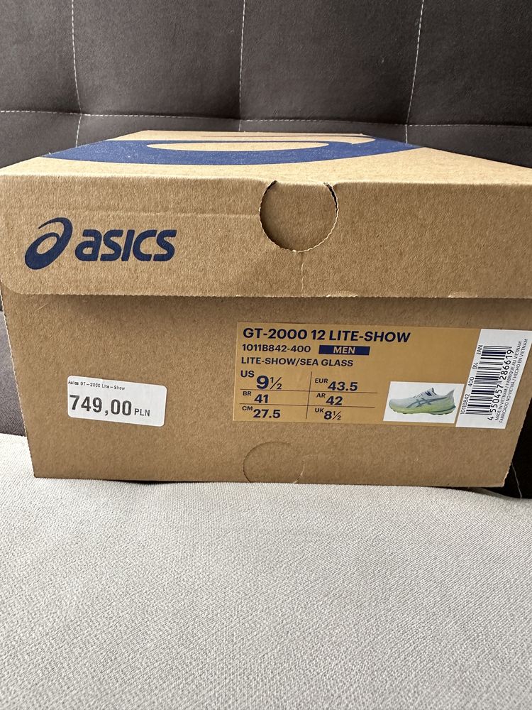 Buty Asics GT-2000 12 rozmiar 43,5 do biegania