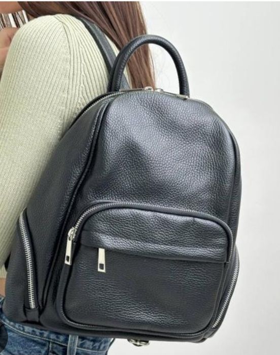 Женский городской рюкзак натуральная кожа