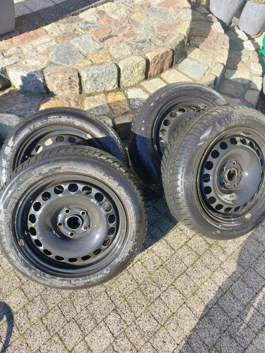 Kola  zimowe po jednym sezonie 5*112