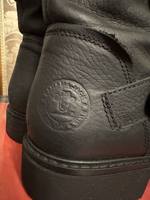 Зимние ботинки пр-ва Испания р.38,натур.кожа,овчина,б/у,идеальные