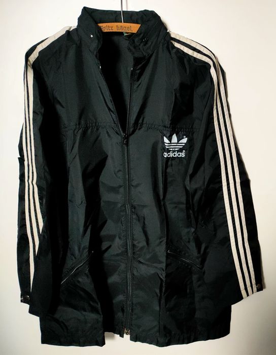 Kurtka sportowa przeciwdeszczowa wiatrówka unisex Adidas