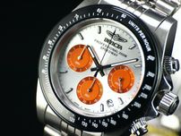 Часы Invicta 31003 Speedway 40 mm. Chronograph Silver Orange 200 mt.