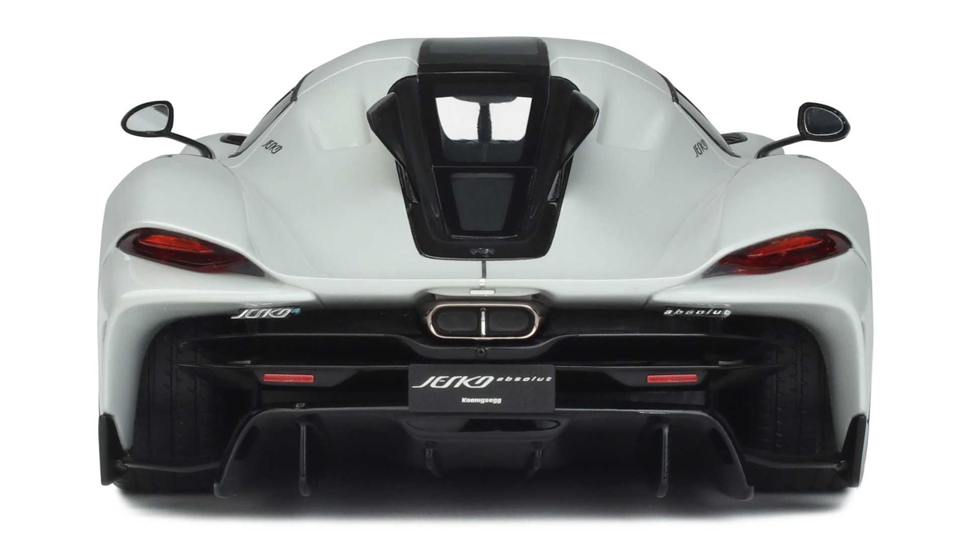 Model 1:18 GT Spirit Koenigsegg Jesko Absolut 2022 chalk gray GT412