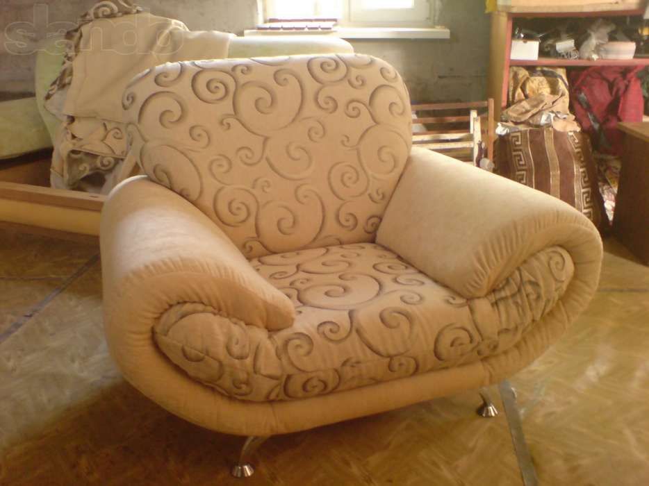 Перетяжка,ремонт мягкой мебели