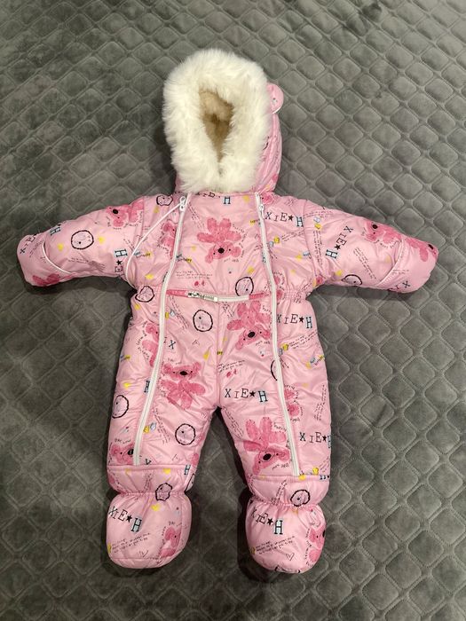 Зимовий комбінезон для дівчинки