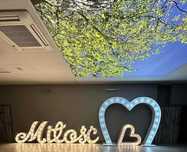 Gigantyczne Serce LED