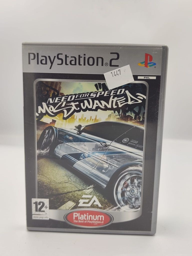 Nfs Most Wanted 3xA Ps2 nr 1447