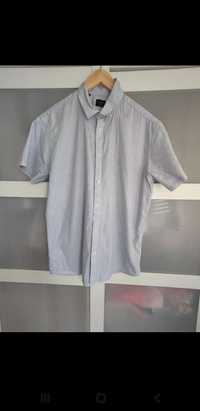 Koszula Selected Homme,slim fit,rozmiar 44,XL,krótki rękaw,męska