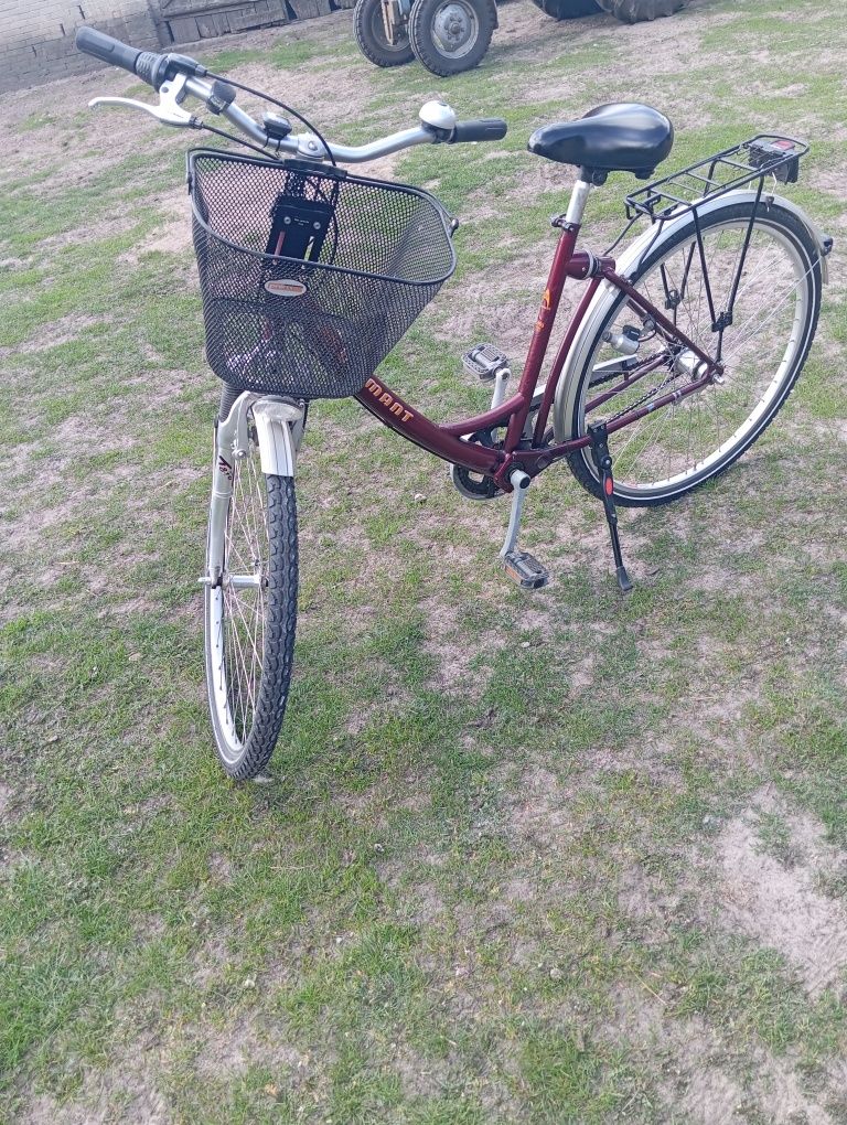 Rower damka z przerzutkami